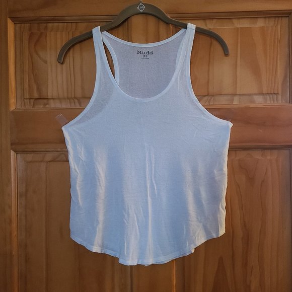 Mudd White Tank Top - Picture 1 of 2
